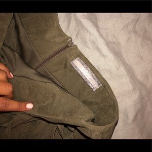 Green Lizard thicket wrap skirt